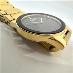 Citizen Eco-Drive Axiom Gold Tone Watch 40mm - J165-S091250
